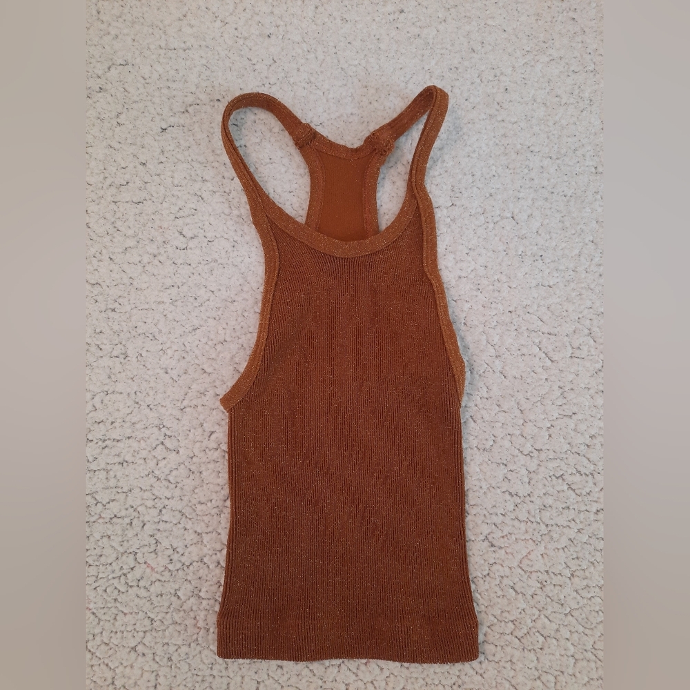 FP Movement by Free People Brown Crop Top
